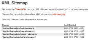 xml sitemap